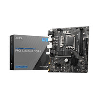 MSI PRO B660M-B DDR4 MotherBoards - LGA 1700 from MSI sold by 961Souq-Zalka