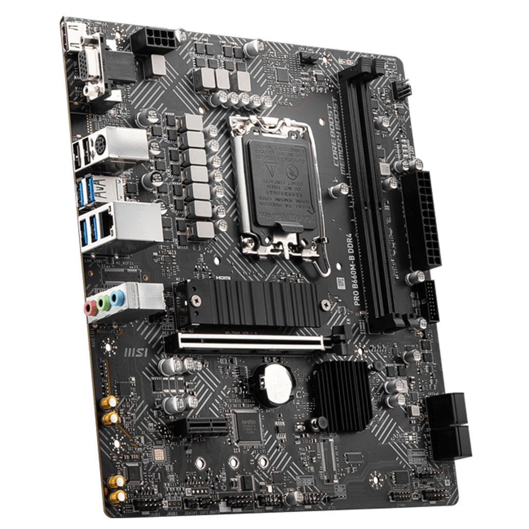 A Photo Of MSI PRO B660M-B DDR4 MotherBoards - LGA 1700