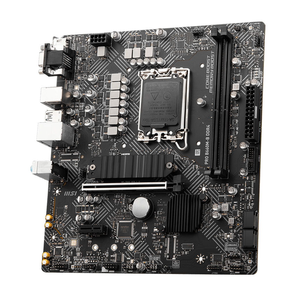 A Photo Of MSI PRO B660M-B DDR4 MotherBoards - LGA 1700