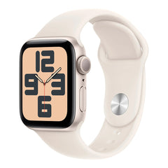 A Photo Of Apple Watch SE (2nd Gen, 2024) 40mm - GPS - Starlight Aluminum Case