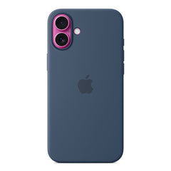 A Photo Of Apple iPhone 16 Plus Silicone Case with MagSafe