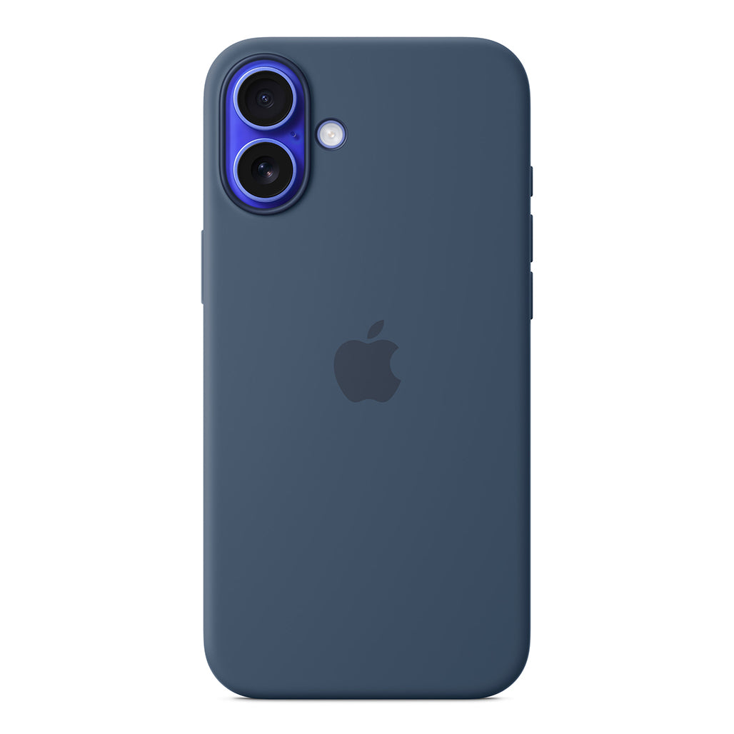 A Photo Of Apple iPhone 16 Plus Silicone Case with MagSafe
