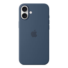 A Photo Of Apple iPhone 16 Plus Silicone Case with MagSafe