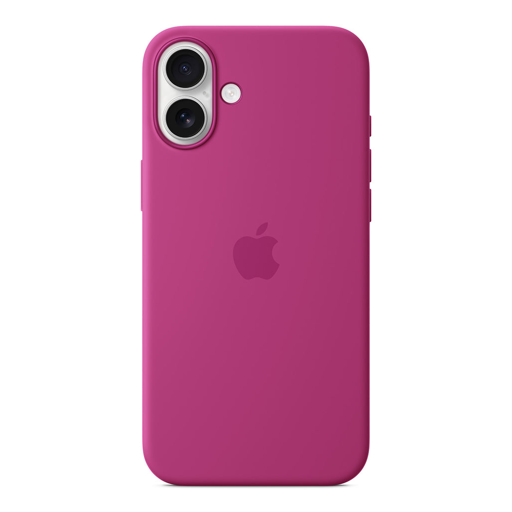 A Photo Of Apple iPhone 16 Plus Silicone Case with MagSafe