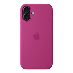 A Photo Of Apple iPhone 16 Plus Silicone Case with MagSafe