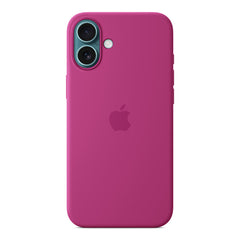 A Photo Of Apple iPhone 16 Plus Silicone Case with MagSafe