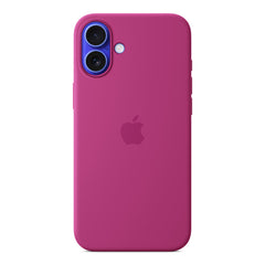 A Photo Of Apple iPhone 16 Plus Silicone Case with MagSafe
