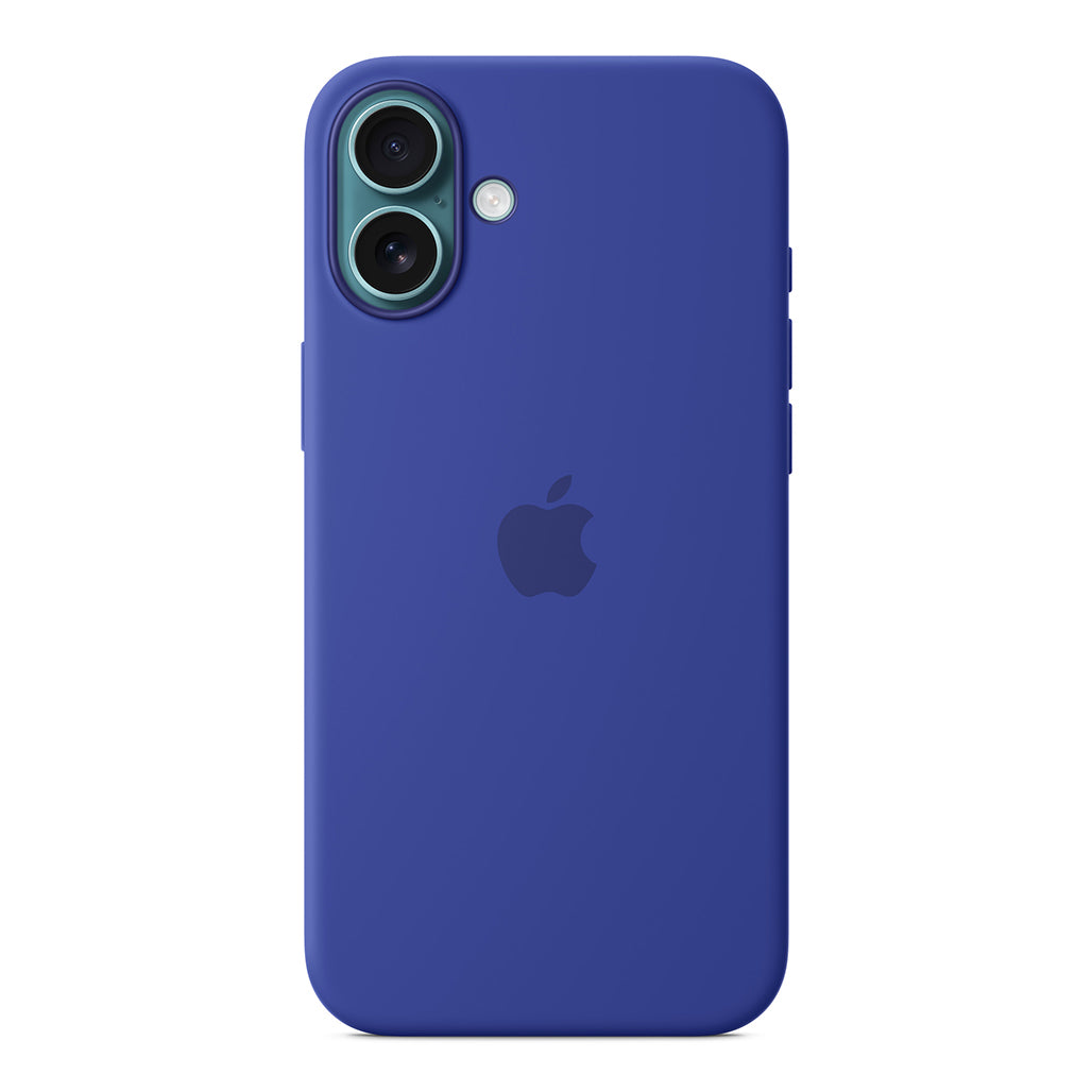 A Photo Of Apple iPhone 16 Plus Silicone Case with MagSafe