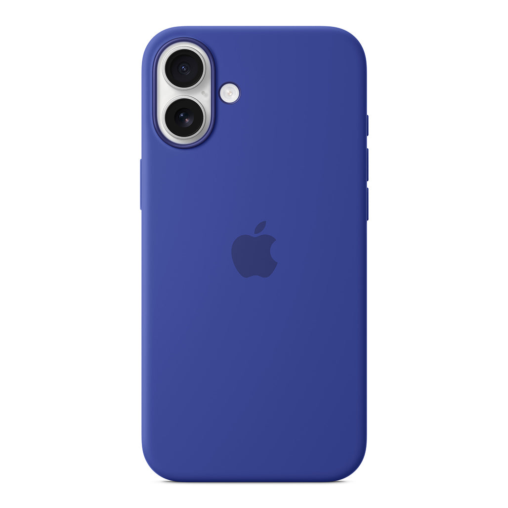 A Photo Of Apple iPhone 16 Plus Silicone Case with MagSafe