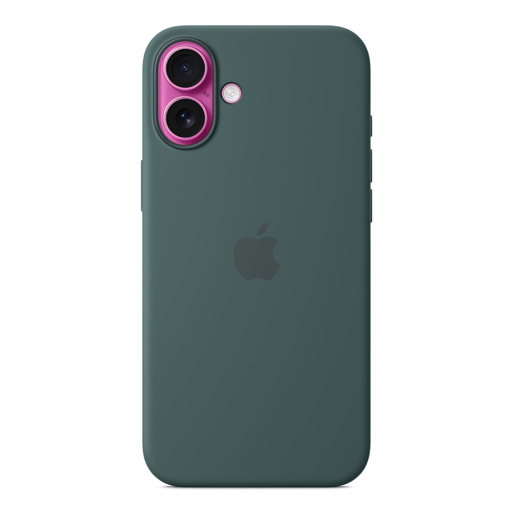A Photo Of Apple iPhone 16 Plus Silicone Case with MagSafe