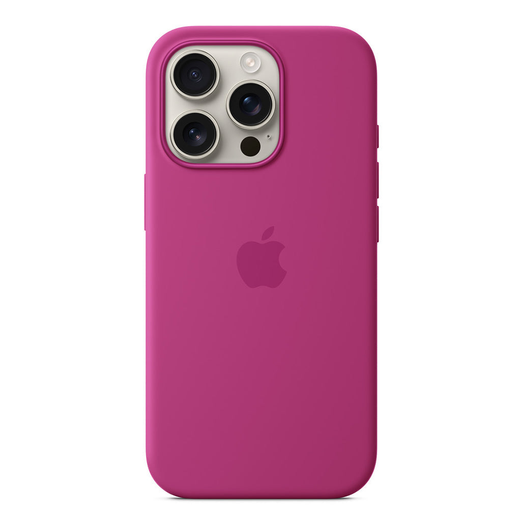 A Photo Of Apple iPhone 16 Pro Silicone Case with MagSafe | Durable, Soft-Touch Protection & Fast Wireless Charging