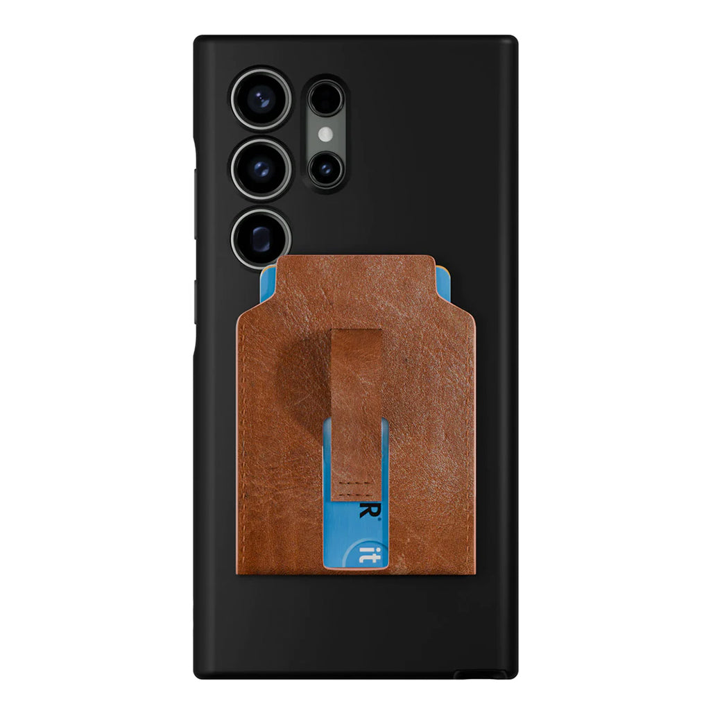 A Photo Of MagBak Case for Samsung Galaxy S24 Ultra - Black | Minimalist Protective & Magnetic Mounting Solution