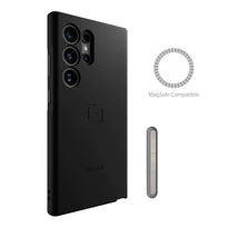 MagBak Case for Samsung Galaxy S24 Ultra - Black | Minimalist Protective & Magnetic Mounting Solution