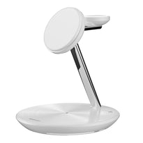 MagEasy PowerStation 5-in-1 Magnetic Wireless Charging Stand - White