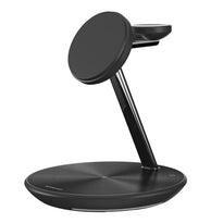MagEasy PowerStation 5-in-1 Magnetic Wireless Charging Stand - Black