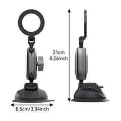 A Photo Of TELESIN Magnetic Suction Car Phone Mount – Stable Car Filming & Navigation