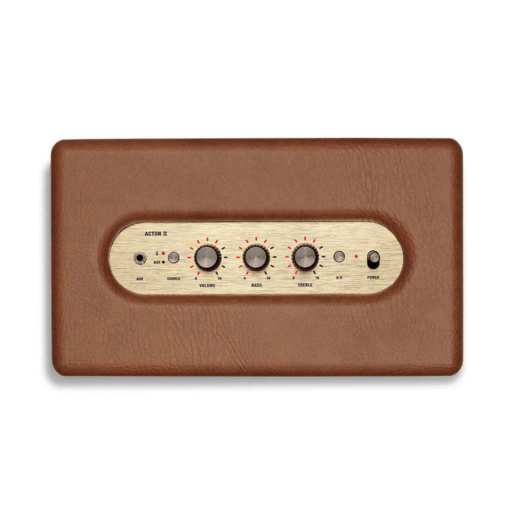 A Photo Of Marshall Acton II Bluetooth Speaker System - 60W Wireless Audio, Bluetooth 5.0, Compact Bass-Reflex Design