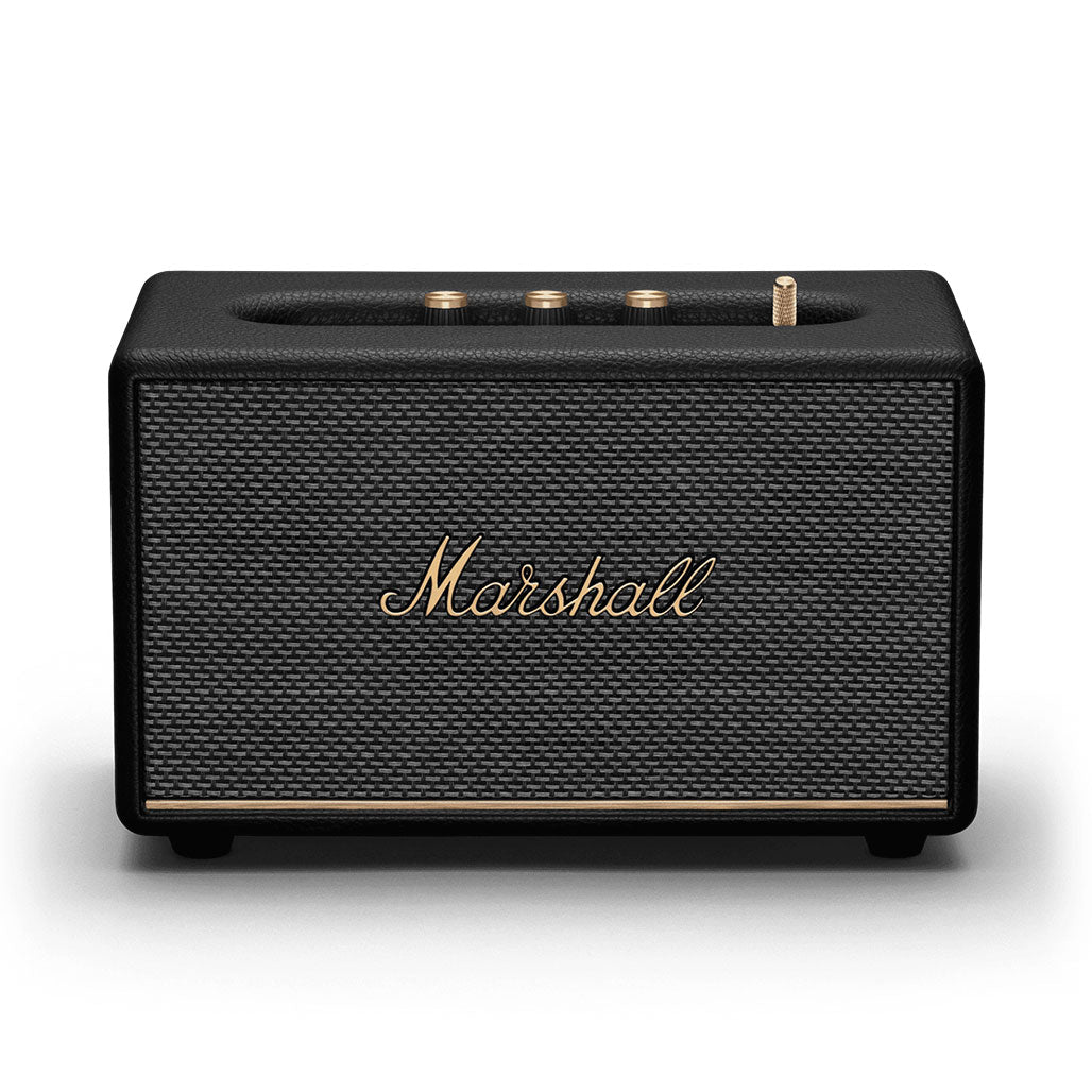 A Photo Of Marshall Acton III Bluetooth Speaker System - 60W RMS, Wide Soundstage, Bluetooth 5.2, Compact Bass-Reflex Design