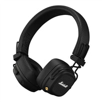 Marshall Major V Wireless On-Ear Headphones - 100+ Hours Playtime, Dynamic Drivers, Wireless Charging