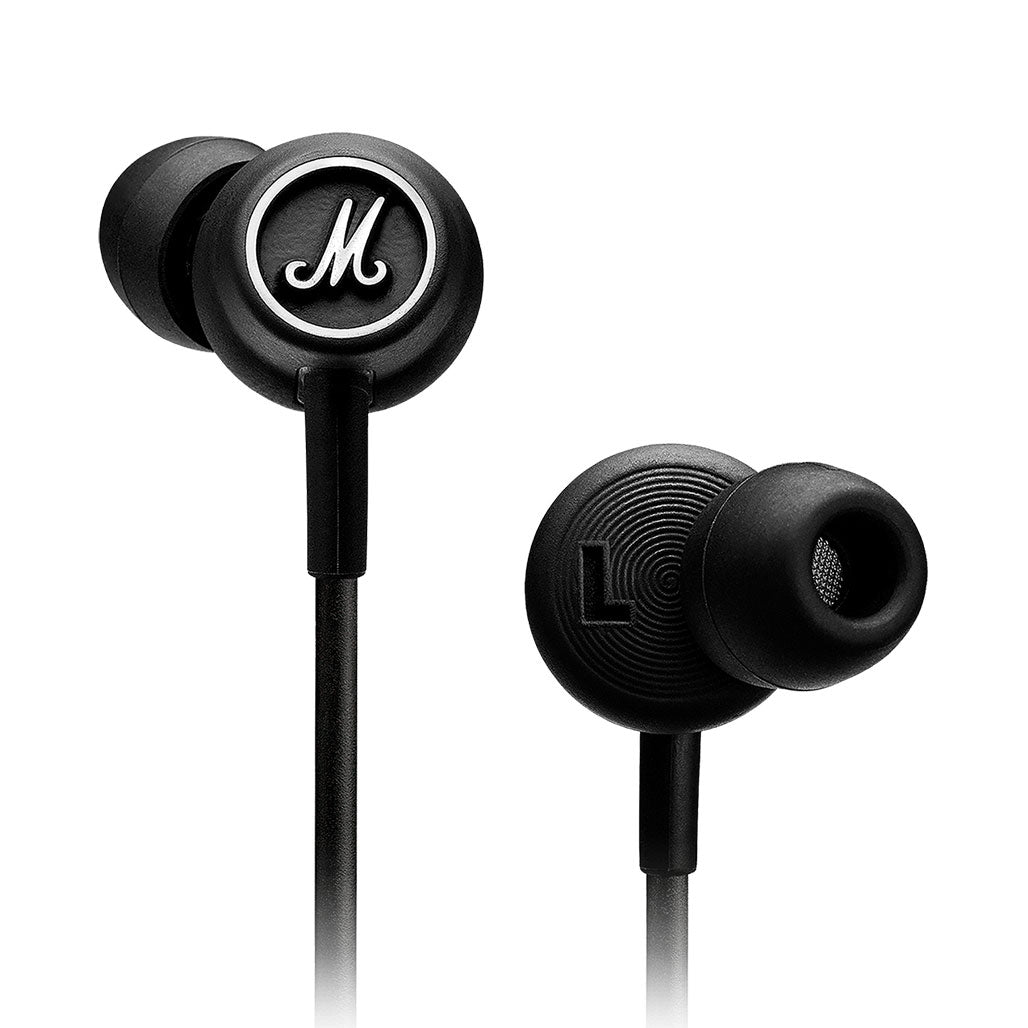 A Photo Of Marshall Mode In-Ear Headphones - Dynamic Sound with Microphone and Remote Control