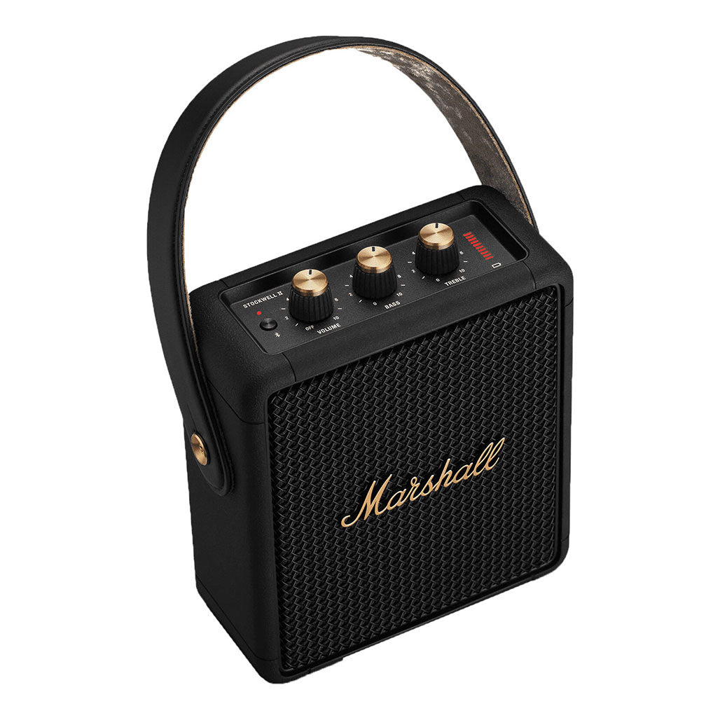 A Photo Of Marshall Stockwell II Portable Bluetooth Speaker – Rugged Design with True Stereophonic Sound