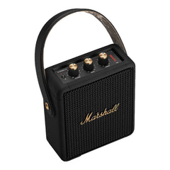 A Photo Of Marshall Stockwell II Portable Bluetooth Speaker – Rugged Design with True Stereophonic Sound