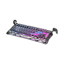 GravaStar Mercury K1 Pro Cyberpunk Edition – 75% Wireless Mechanical Gaming Keyboard with RGB & Tri-Mode Connectivity