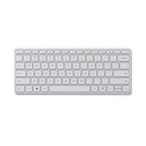 Microsoft Designer Compact Keyboard - Glacier | Wireless Productivity Keyboard with Emoji Key