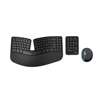 Microsoft L5V-00018 Sculpt Ergonomic Desktop - BlueTrack Keyboard and Mouse, English/Arabic Layout