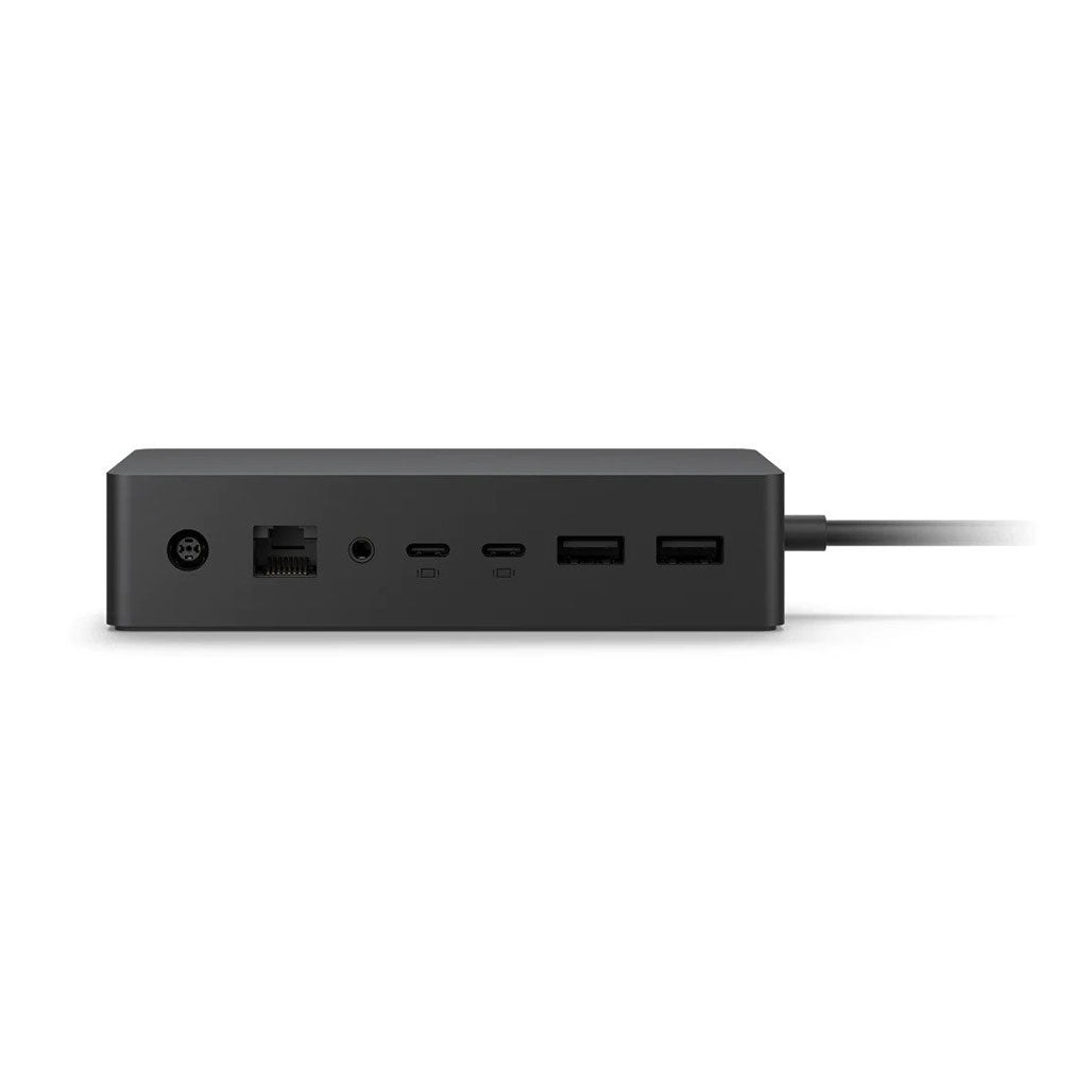 A Photo Of Microsoft Surface Dock 2 | Dual 4K Monitor Support, USB-C & USB-A Ports, Gigabit Ethernet