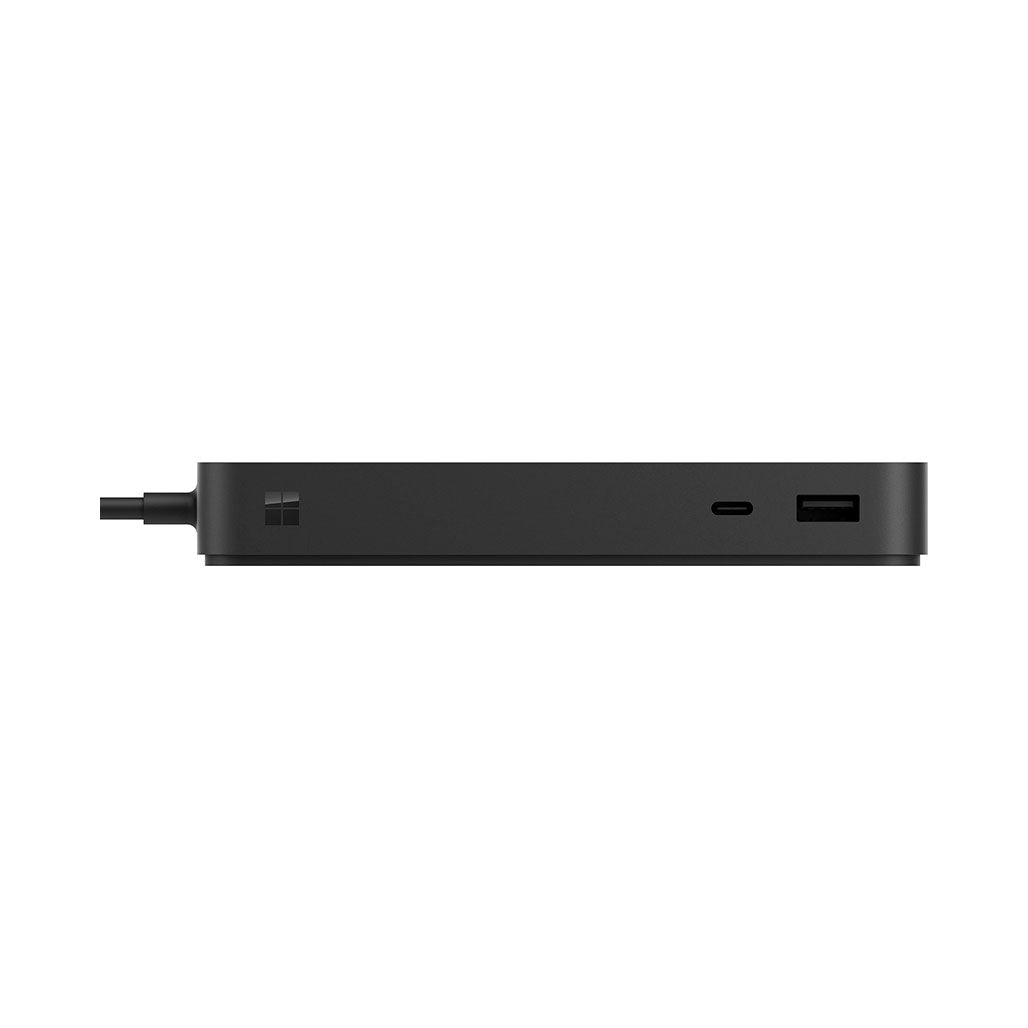 A Photo Of Microsoft Surface Thunderbolt 4 Dock T8H-00001 | Black | High-Speed USB-C Hub & Ethernet Connectivity