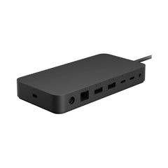 A Photo Of Microsoft Surface Thunderbolt 4 Dock T8H-00001 | Black | High-Speed USB-C Hub & Ethernet Connectivity