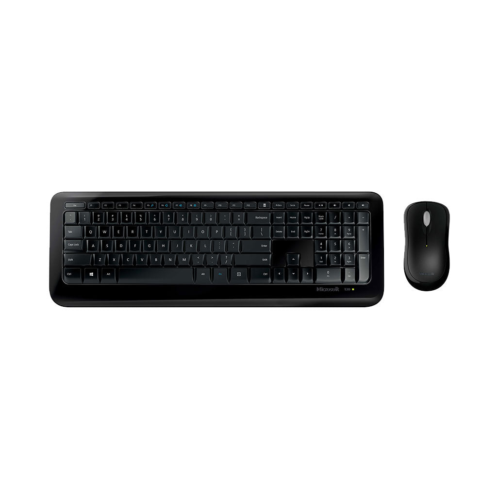A Photo Of Microsoft Wireless 850 Desktop | Full-Size Keyboard and Mouse Combo | Compatible with Windows and Mac