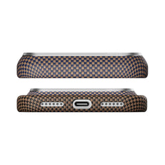 A Photo Of Pitaka Edge Case for iPhone 18 Pro / iPhone 18 Pro Max – Ultra-Thin Aramid Fiber MagSafe Case