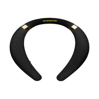Monster Boomerang Bluetooth Wireless Neckband Speaker - Black | Portable, Sweat-Resistant, 3W, 34mm Drivers