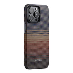 A Photo Of Pitaka MagEZ Case 5 - SUNSET for iPhone 15 Pro Max