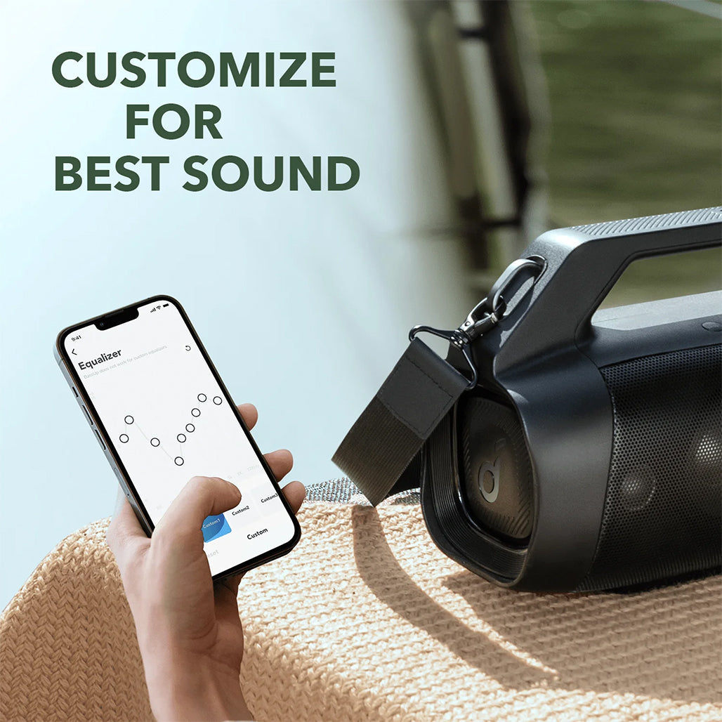 A Photo Of Anker Soundcore Motion Boom Plus - Portable Outdoor Bluetooth Speaker
