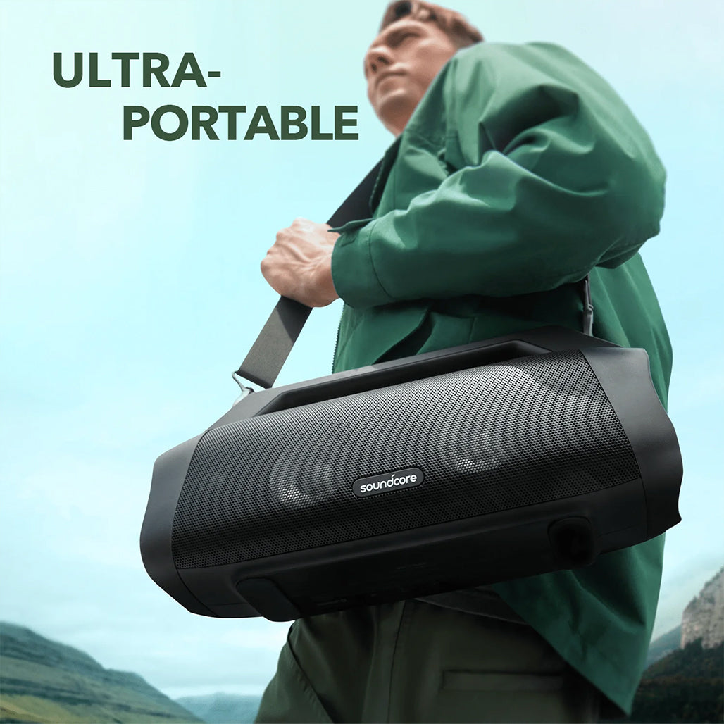 A Photo Of Anker Soundcore Motion Boom Plus | Powerful Outdoor Bluetooth Speaker