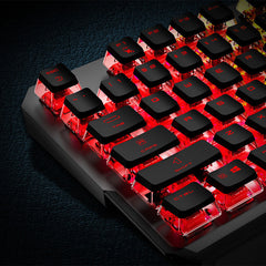 A Photo Of MSI Vigor GK71 Sonic - Full-size Wired Gaming Keyboard with MSI Sonic Red Switches and Enhanced RGB Lighting