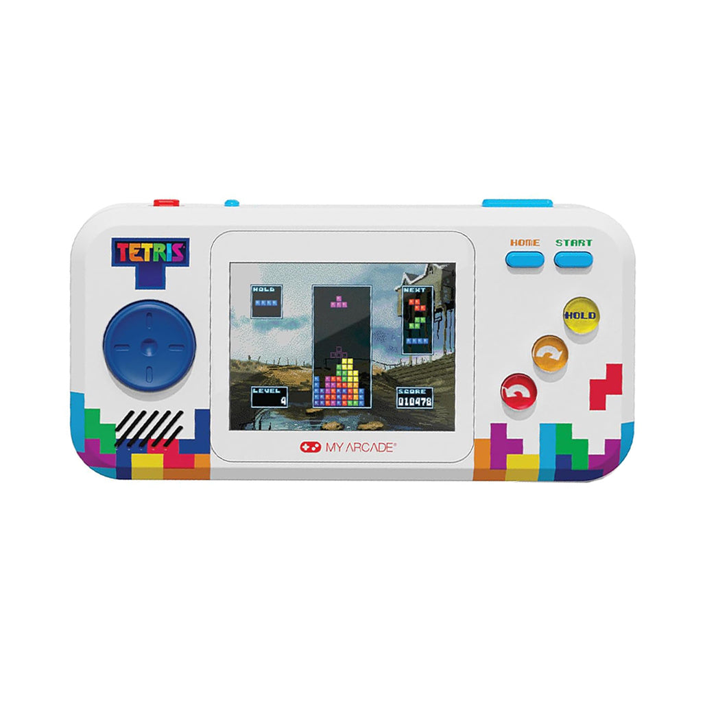 A Photo Of My Arcade Pocket Player Pro: Tetris - Classic Puzzle Game with Full Color Display and Ergonomic Design