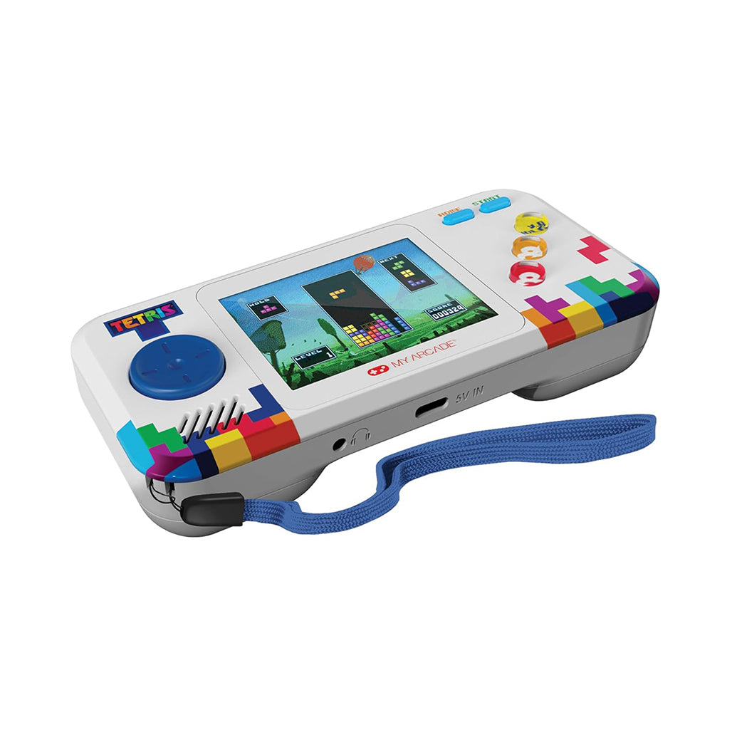 A Photo Of My Arcade Pocket Player Pro: Tetris - Classic Puzzle Game with Full Color Display and Ergonomic Design