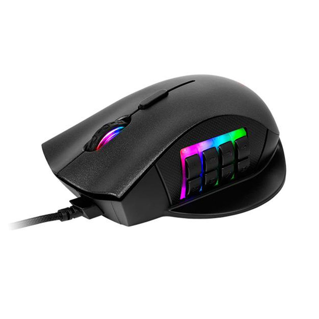 A Photo Of TTE Nemesis Switch Optical RGB Wired Gaming Mouse | 12000 DPI, 16 Programmable Buttons, Customizable RGB | MO-NMS-WDOOBK-01