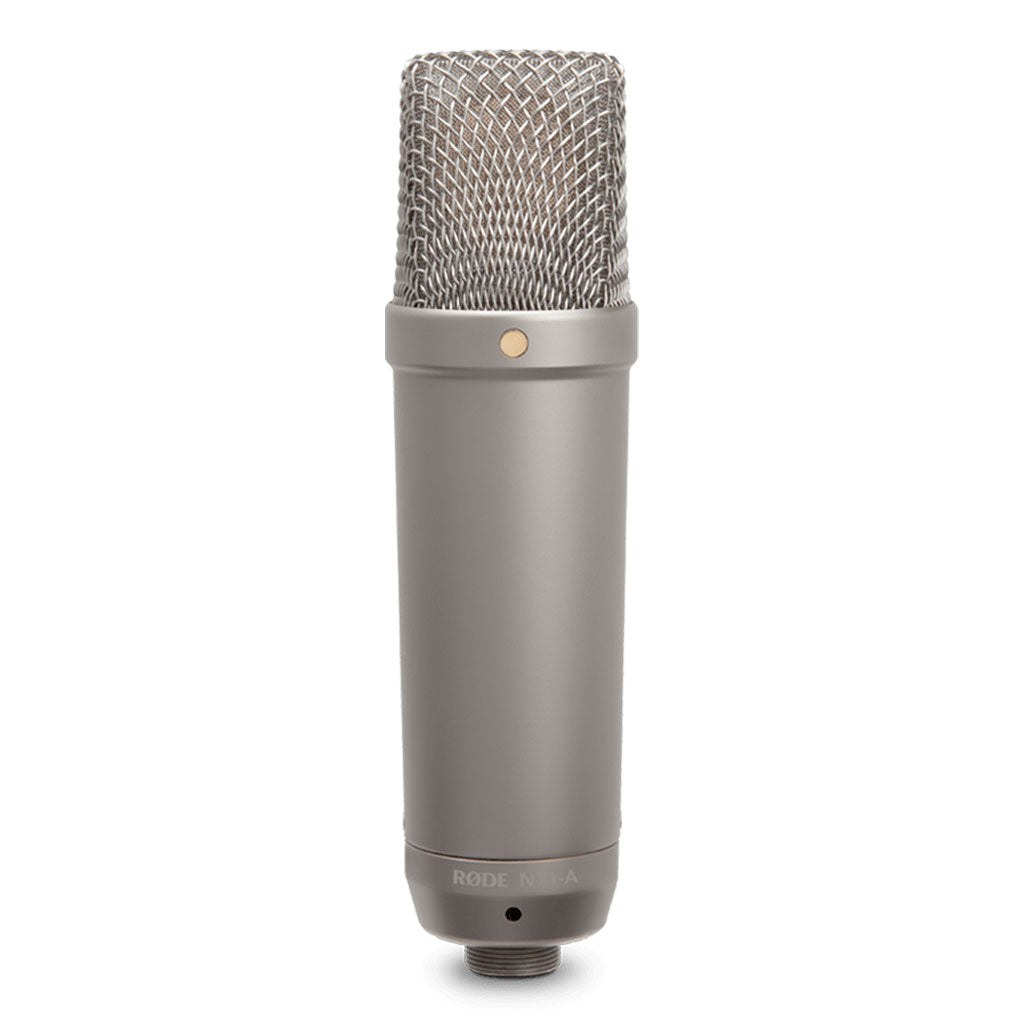 A Photo Of Rode NT1-A Large-Diaphragm Cardioid Condenser Microphone - Studio Quality, Ultra-Low Noise