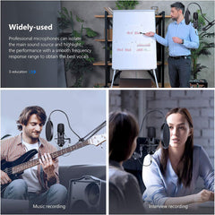 A Photo Of Neewer NW-700 Professional Studio Condenser Microphone Kit with NW-35 Adjustable Scissor Arm Stand and Shock Mount