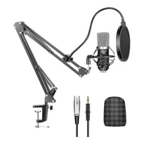 Neewer NW-700 Professional Studio Condenser Microphone Kit with NW-35 Adjustable Scissor Arm Stand and Shock Mount