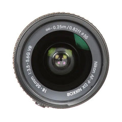 A Photo Of Nikon AF-P DX NIKKOR 18-55mm f/3.5-5.6G VR Lens – Versatile Standard Zoom with Vibration Reduction