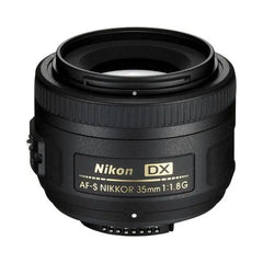 A Photo Of Nikon AF-S DX NIKKOR 35mm f/1.8G Lens – Prime Lens with Superior Low-Light Performance