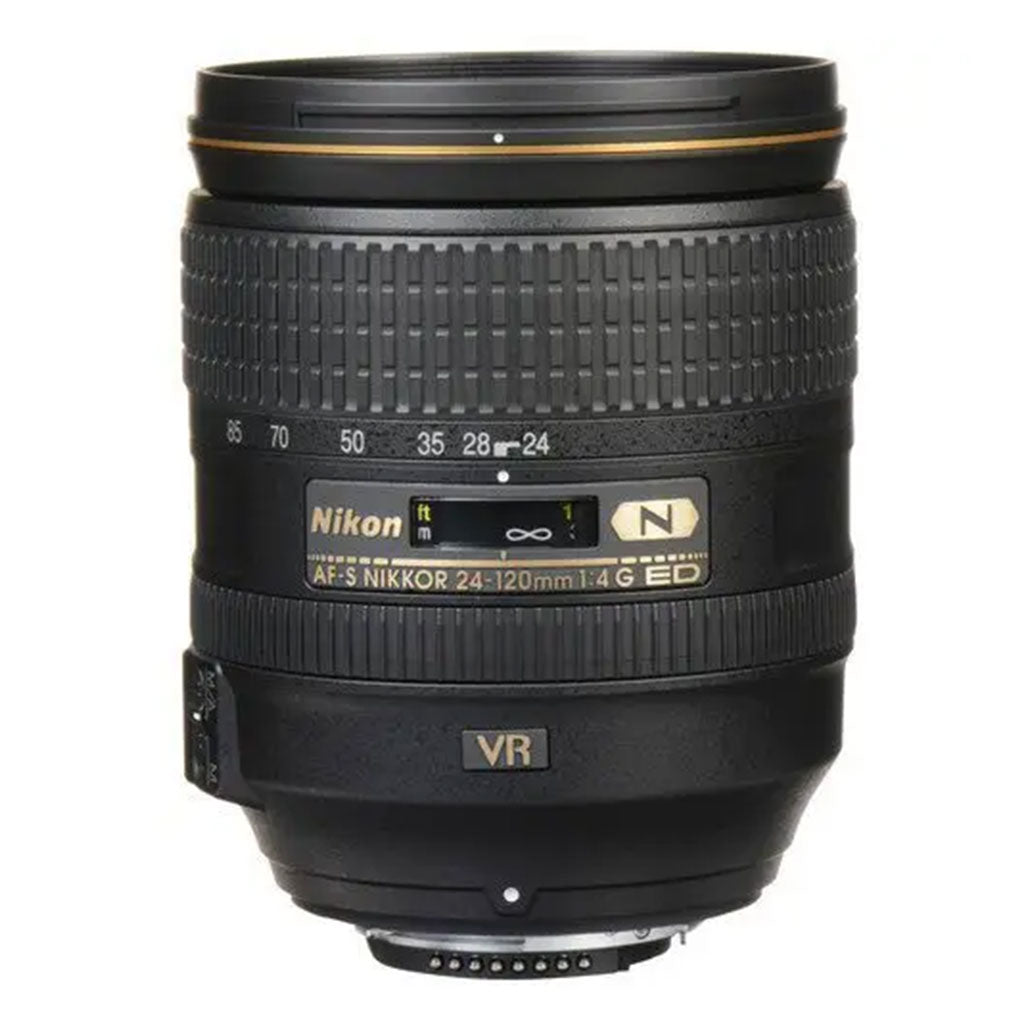 A Photo Of Nikon AF-S NIKKOR 24-120mm f/4G ED VR Lens – Versatile Zoom with Constant Aperture and Image Stabilization