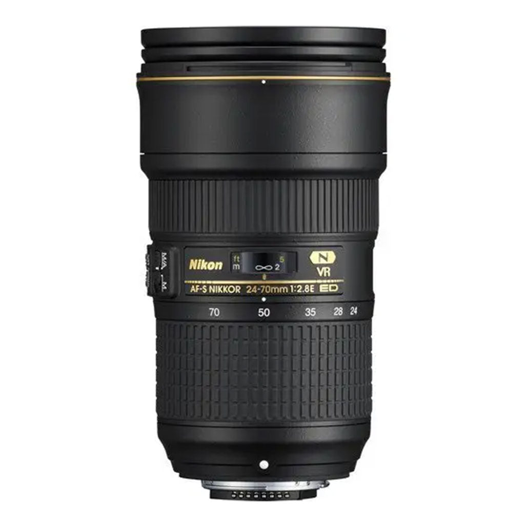 A Photo Of Nikon AF-S NIKKOR 24-70mm f/2.8E ED VR Lens – Professional Standard Zoom with Advanced Image Stabilization