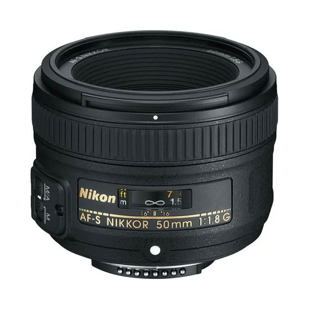 A Photo Of Nikon AF-S NIKKOR 50mm f/1.8G Lens – Compact Prime Lens for Nikon FX/35mm Film Cameras